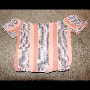 Juniors Off the Shoulder Tube Top